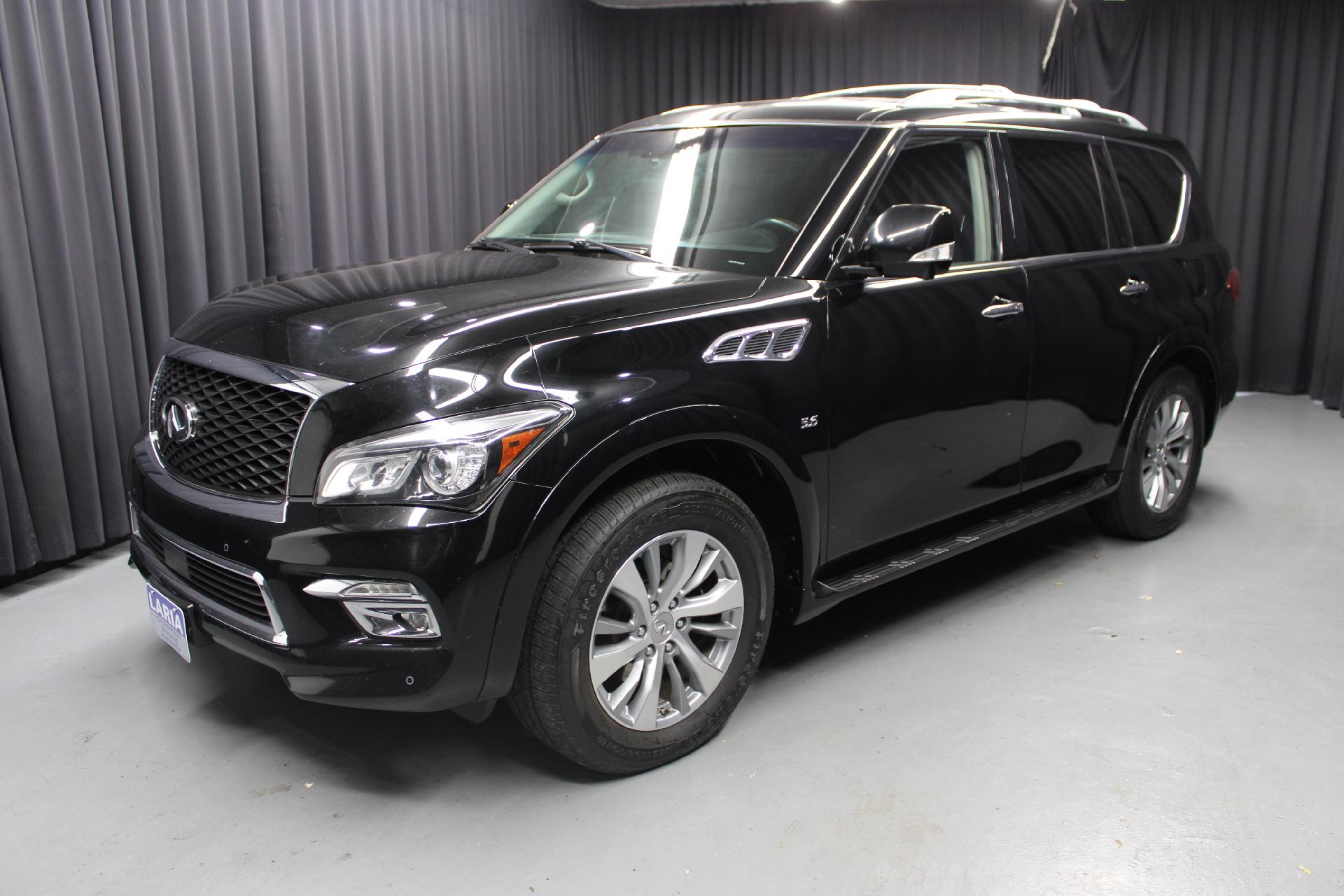 Used 2015 INFINITI QX80 Base with VIN JN8AZ2NE2F9083708 for sale in Rittman, OH