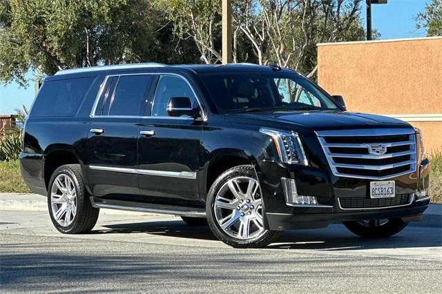 Used 2018 Cadillac Escalade ESV Luxury with VIN 1GYS3HKJ2JR210076 for sale in Redwood City, CA