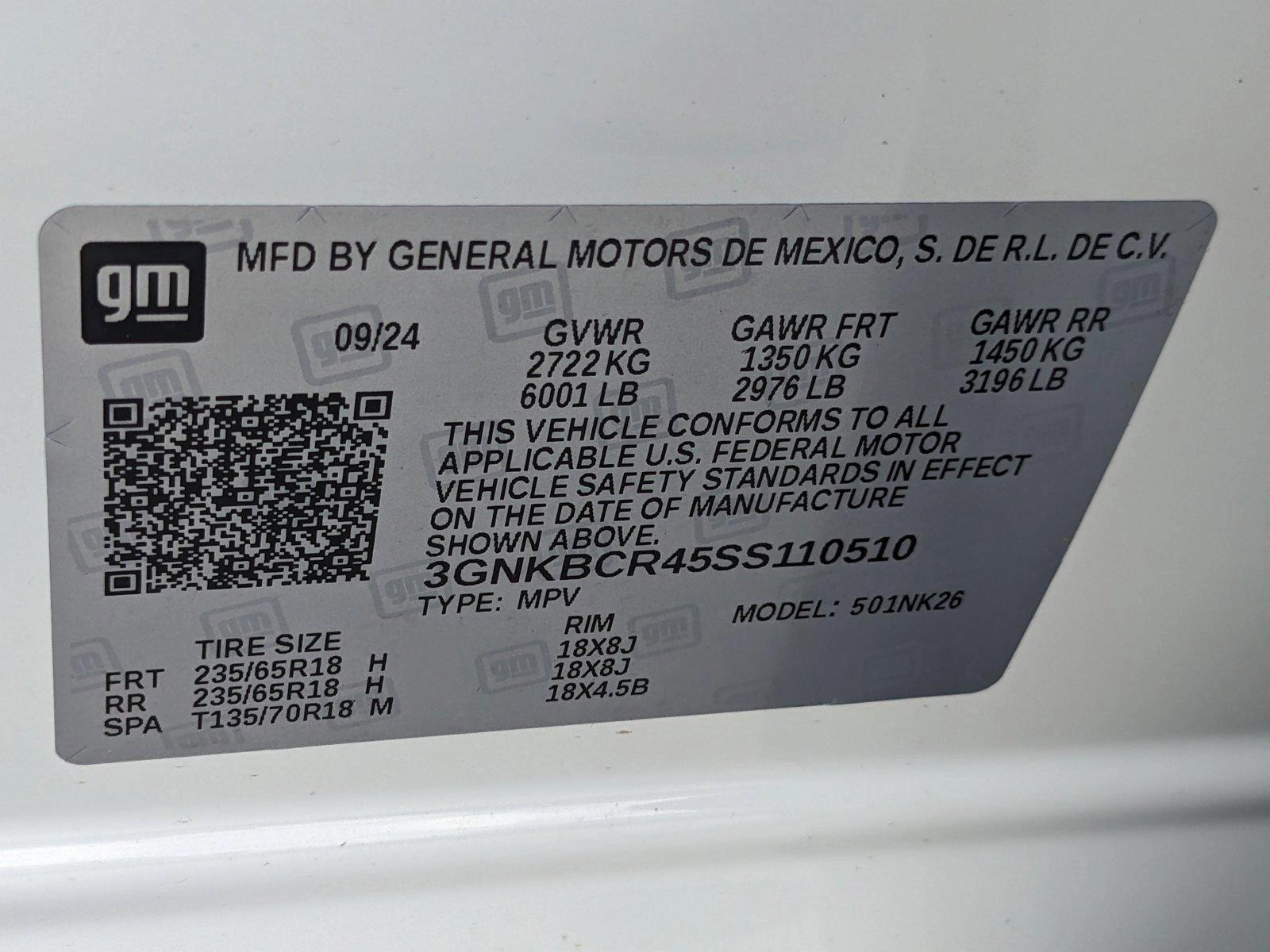 2025 Chevrolet Blazer Vehicle Photo in MIAMI, FL 33172-3015