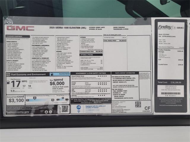 2025 GMC Sierra 1500 Vehicle Photo in PRESCOTT, AZ 86305-3700