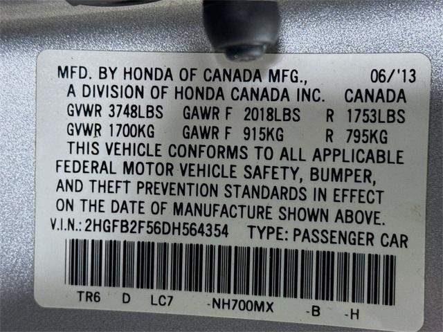 2013 Honda Civic Sedan Vehicle Photo in Everett, WA 98204