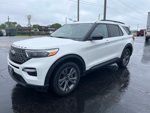 Used 2023 Ford Explorer XLT with VIN 1FMSK8DH2PGA55452 for sale in Kansas City