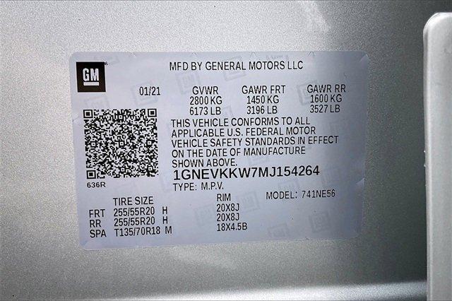 2021 Chevrolet Traverse Vehicle Photo in KANSAS CITY, MO 64114-4502