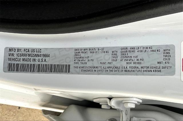 2022 Ram 1500 Vehicle Photo in Houston, TX 77007