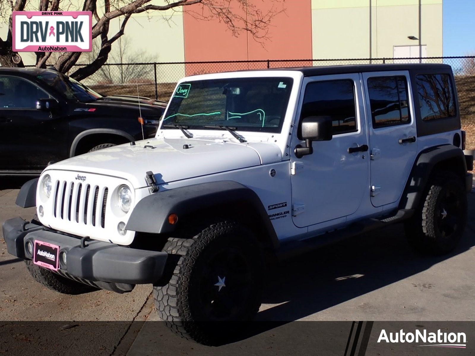 2017 Jeep Wrangler Unlimited Vehicle Photo in DENVER, CO 80221-3610