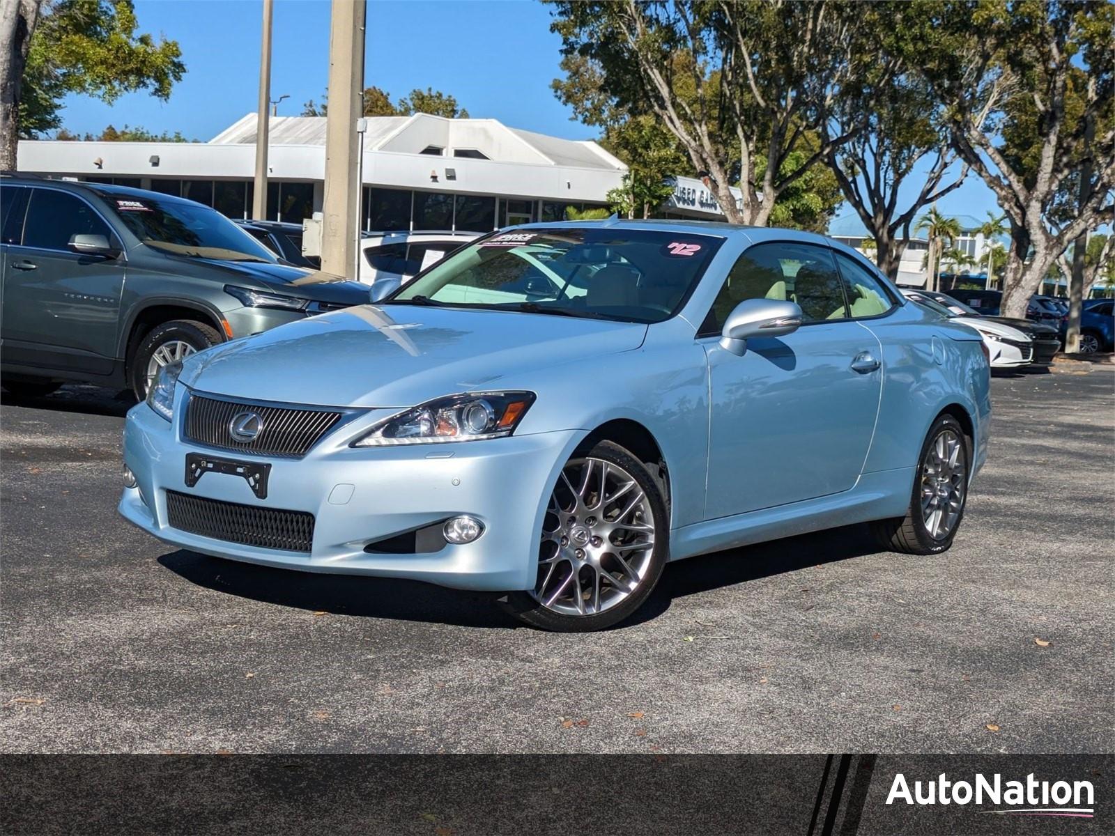 2012 Lexus IS 250C Vehicle Photo in GREENACRES, FL 33463-3207