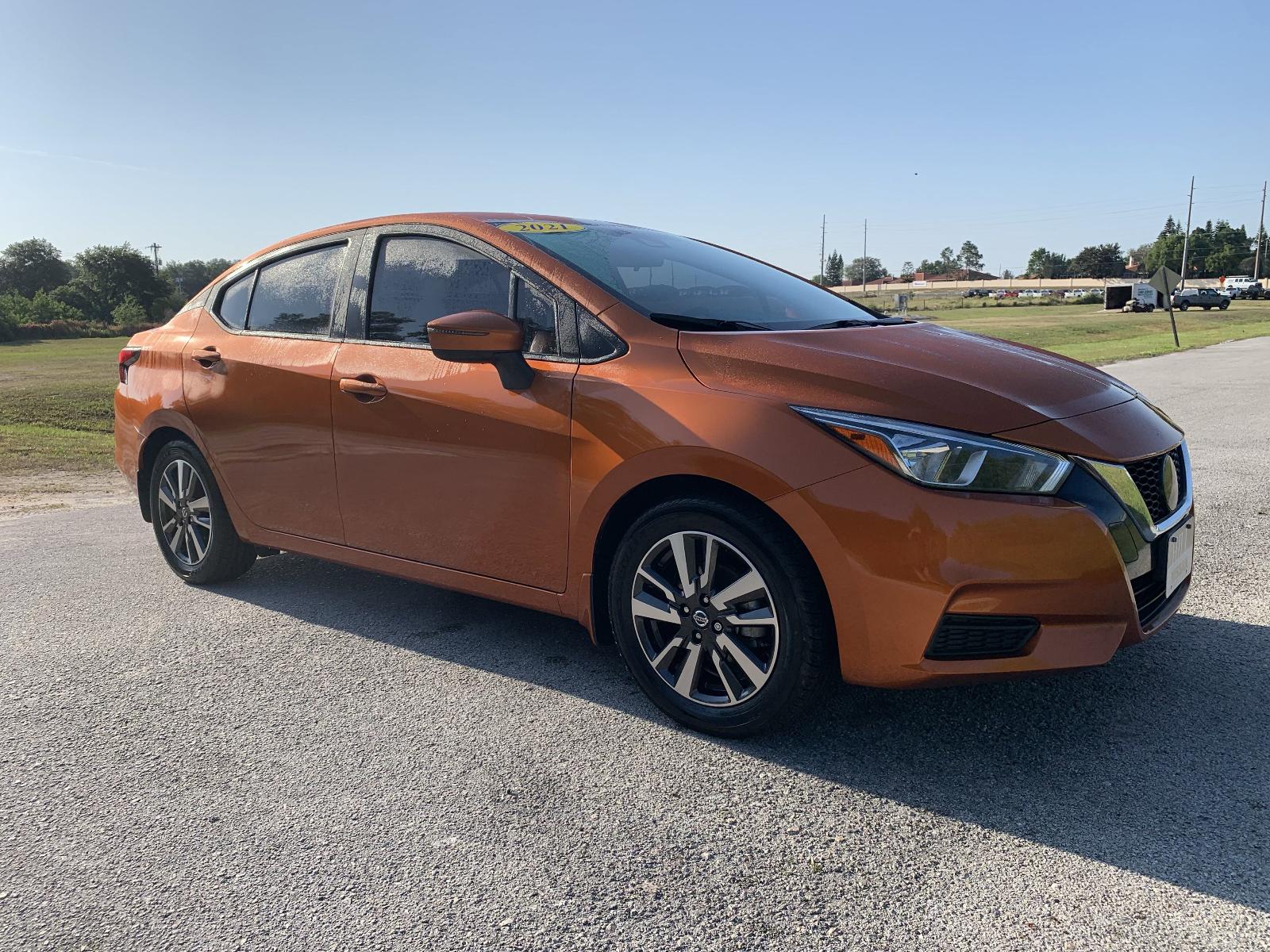 Certified 2021 Nissan Versa Sedan SV with VIN 3N1CN8EVXML923227 for sale in Winter Haven, FL