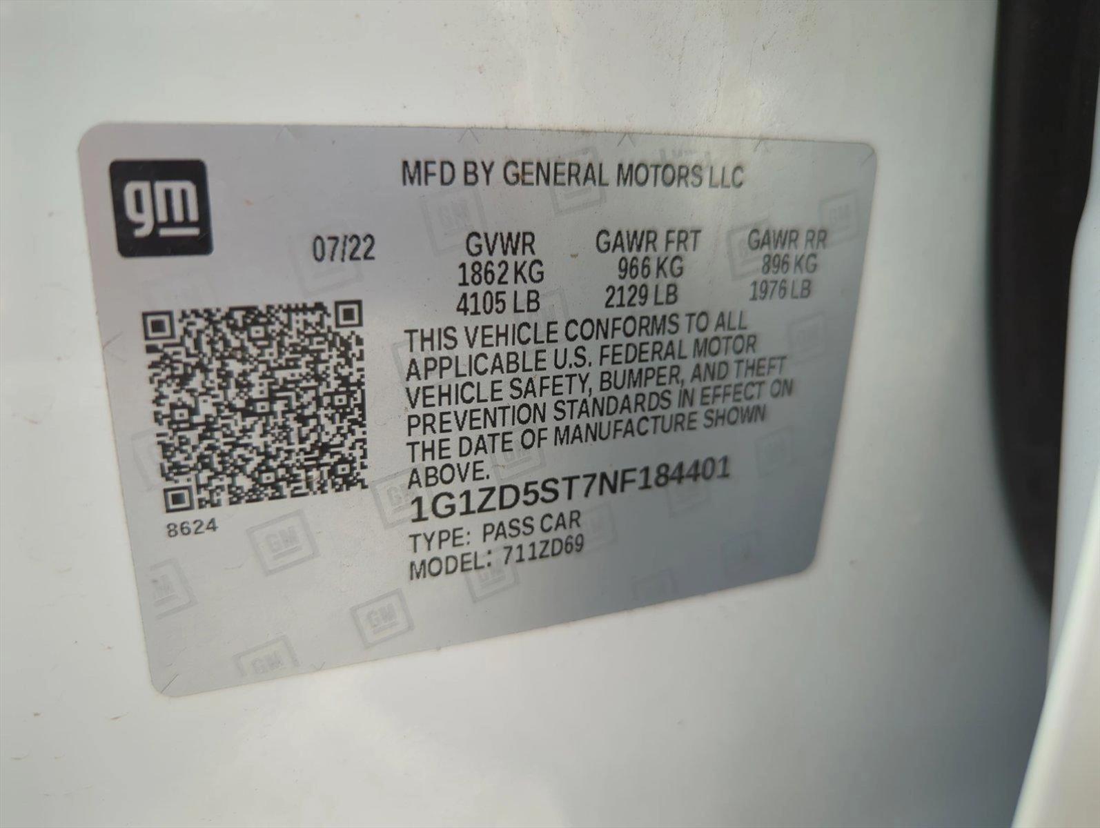 2022 Chevrolet Malibu Vehicle Photo in Ft. Myers, FL 33907