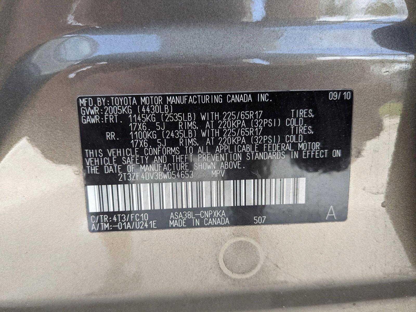 2011 Toyota RAV4 Vehicle Photo in Davie, FL 33331