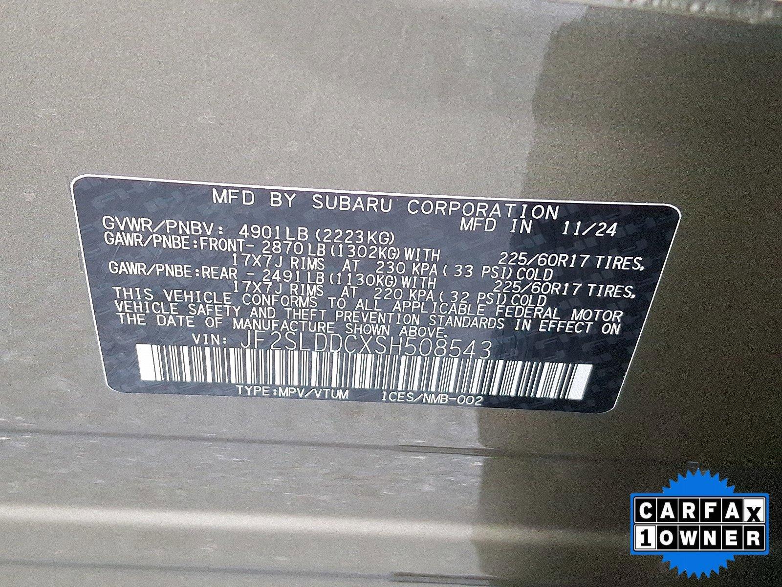 2025 Subaru Forester Vehicle Photo in Harrisburg, PA 17111