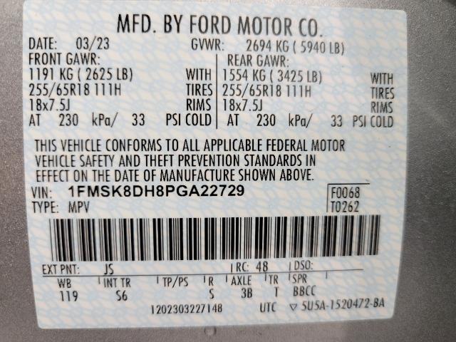 2023 Ford Explorer Vehicle Photo in Neenah, WI 54956