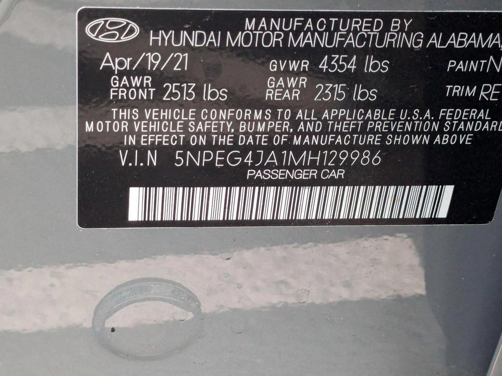 2021 Hyundai SONATA Vehicle Photo in Miami, FL 33169