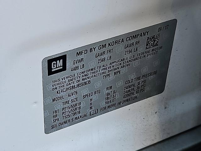 2018 Buick Encore Vehicle Photo in TREVOSE, PA 19053-4984