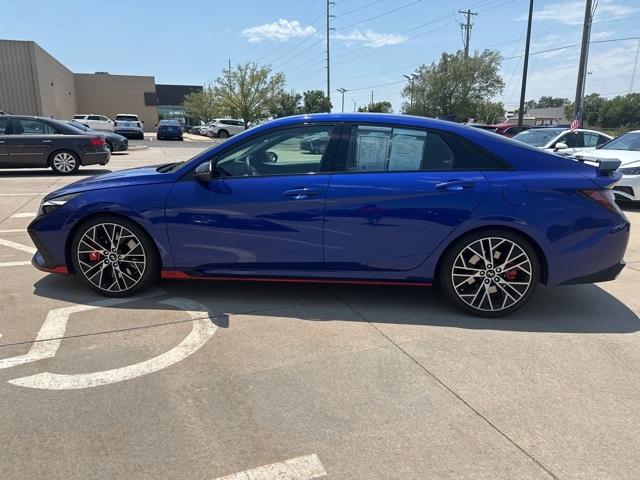 Certified 2022 Hyundai Elantra N with VIN KMHLW4AKXNU003650 for sale in Wichita, KS