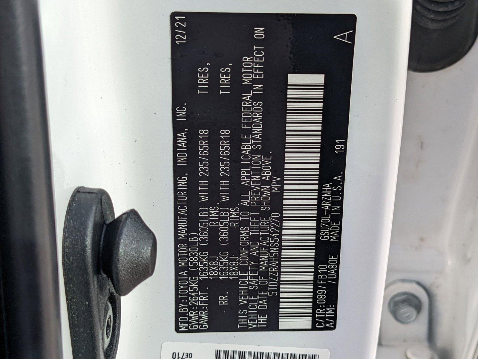 2022 Toyota Highlander Vehicle Photo in Davie, FL 33331