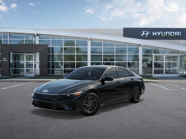 2025 Hyundai Elantra Hybrid Blue photo 2