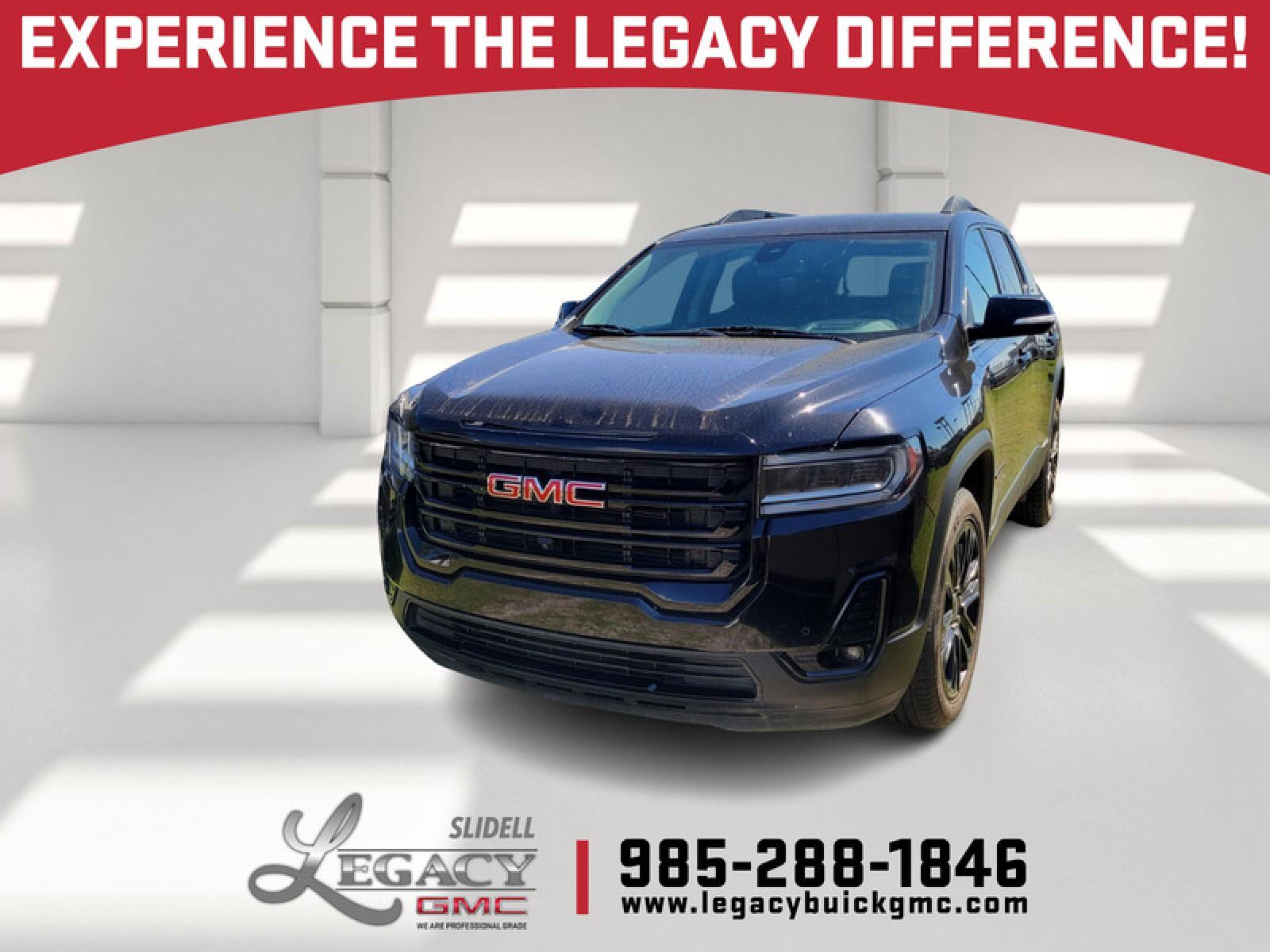 Tmetallic 2021 GMC Acadia SLT FWD SUV / Crossover Front-Wheel Drive 9-Speed Automatic