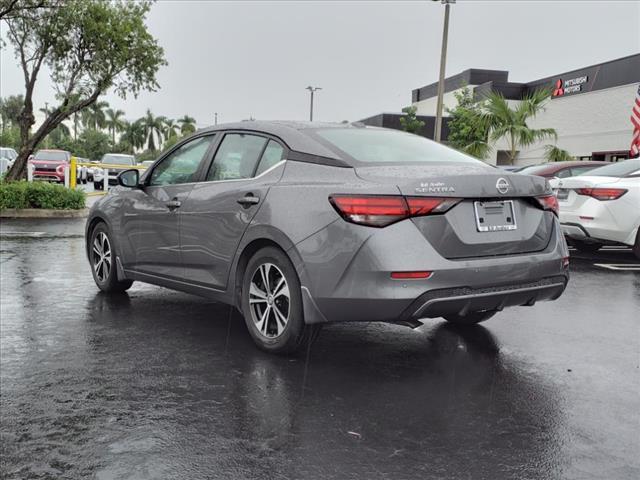 Certified 2022 Nissan Sentra SV with VIN 3N1AB8CV4NY227373 for sale in Doral, FL