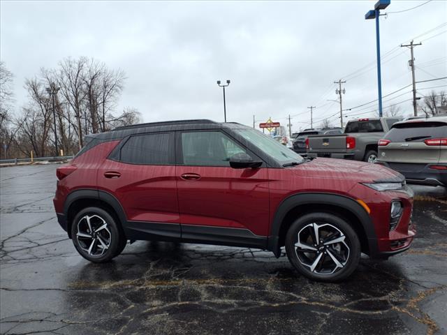 Used 2023 Chevrolet TrailBlazer RS with VIN KL79MUSL1PB209611 for sale in Beaver, PA