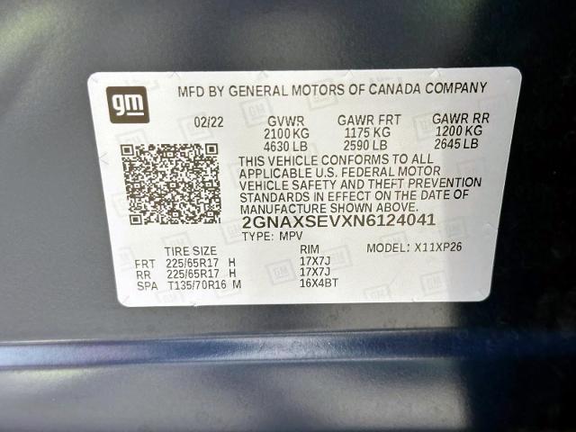 2022 Chevrolet Equinox Vehicle Photo in Roslyn, NY 11576