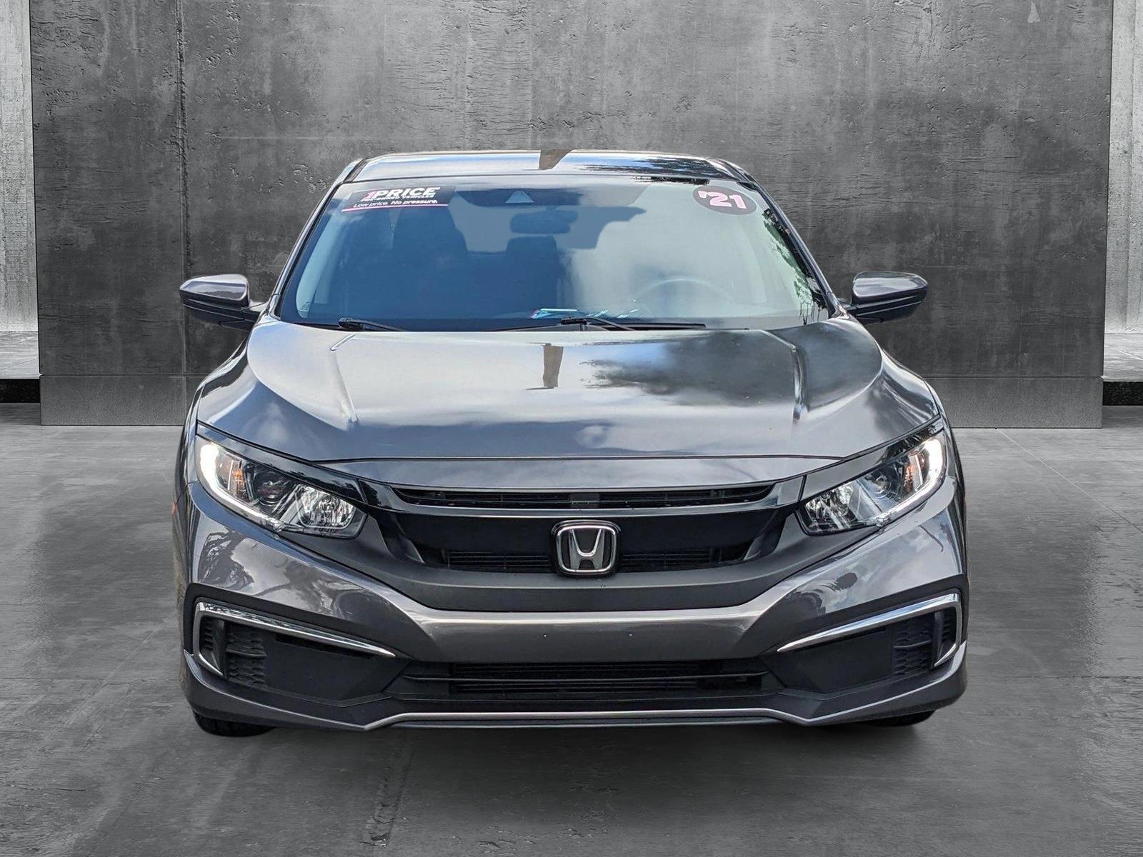 2021 Honda Civic Sedan Vehicle Photo in GREENACRES, FL 33463-3207