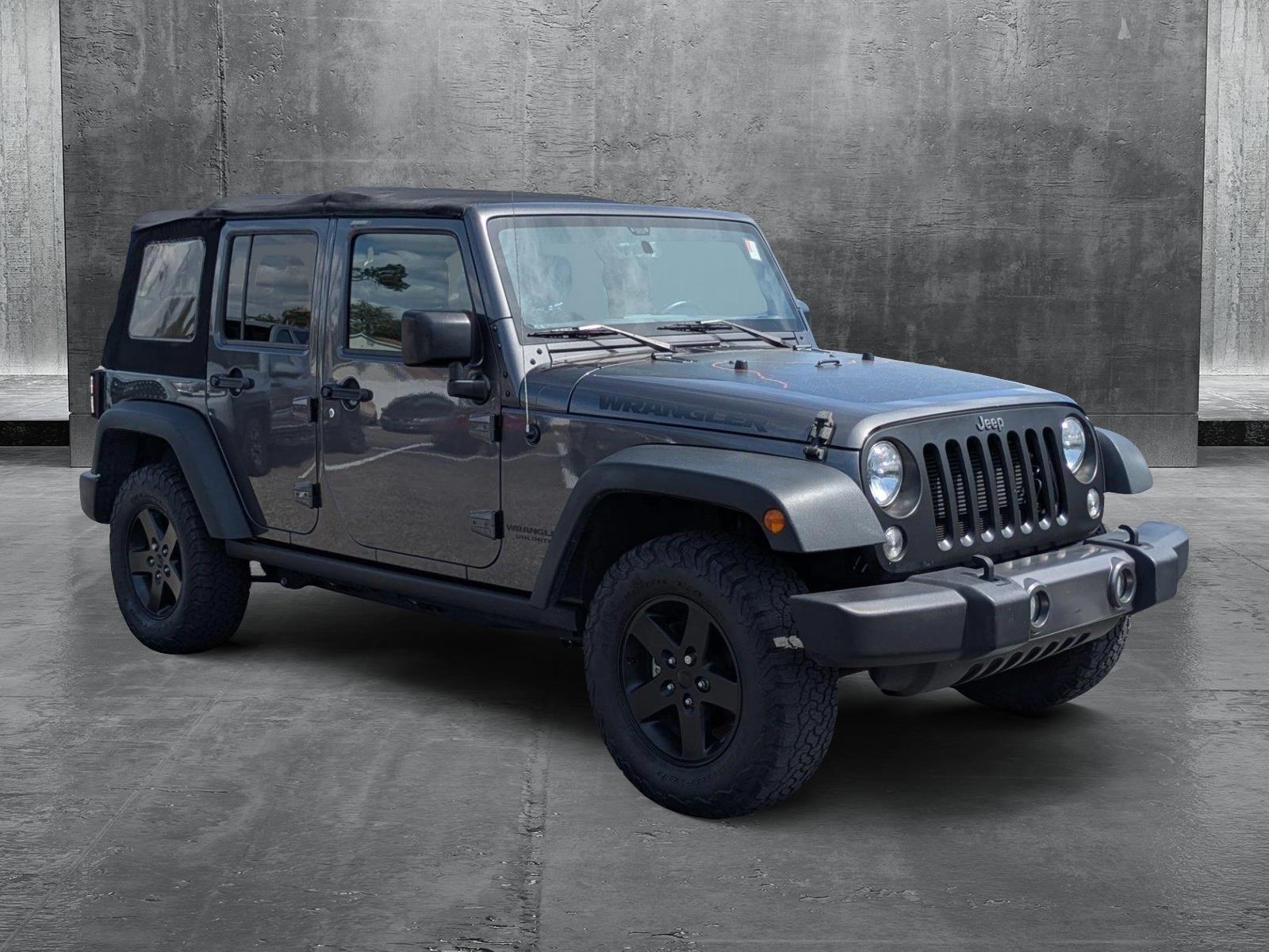 2017 Jeep Wrangler Unlimited Vehicle Photo in Clearwater, FL 33761