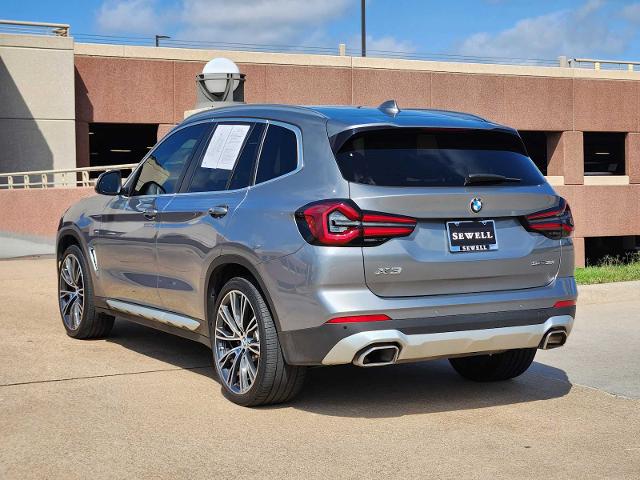 2023 BMW X3 sDrive30i Vehicle Photo in PLANO, TX 75024