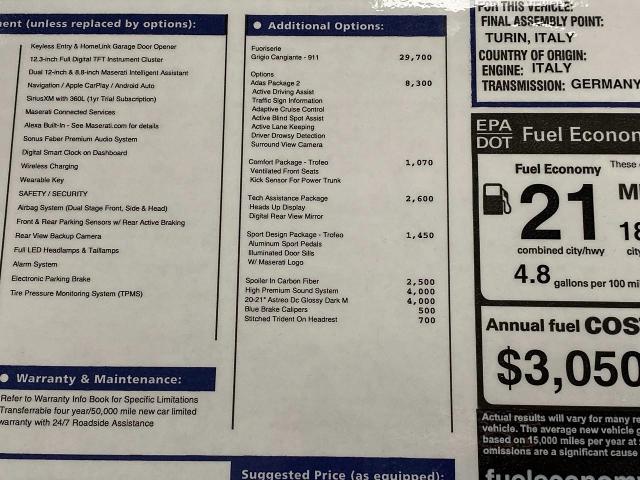 2024 Maserati GranTurismo Vehicle Photo in Appleton, WI 54913