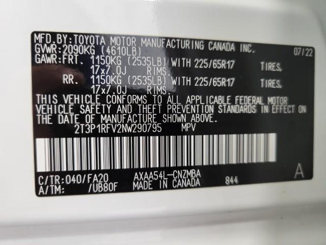 2022 Toyota RAV4 Vehicle Photo in Oshkosh, WI 54904