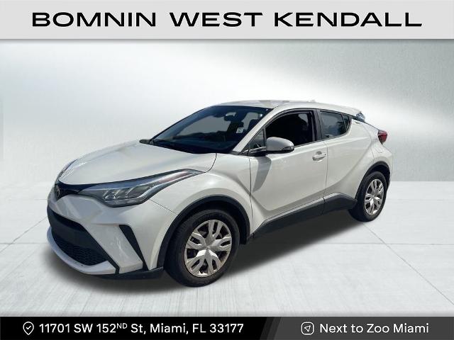 Used 2021 Toyota C-HR LE with VIN NMTKHMBX8MR121590 for sale in Miami, FL