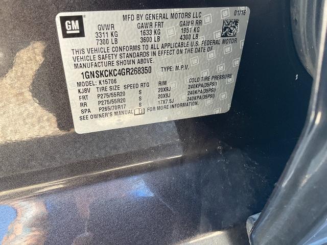 2016 Chevrolet Tahoe Vehicle Photo in Kaukauna, WI 54130