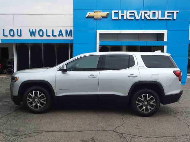 Certified 2020 GMC Acadia SLE with VIN 1GKKNKLA1LZ173069 for sale in Cortland, OH