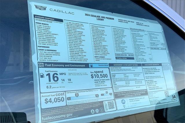 2024 Cadillac Escalade Vehicle Photo in KANSAS CITY, MO 64114-4545