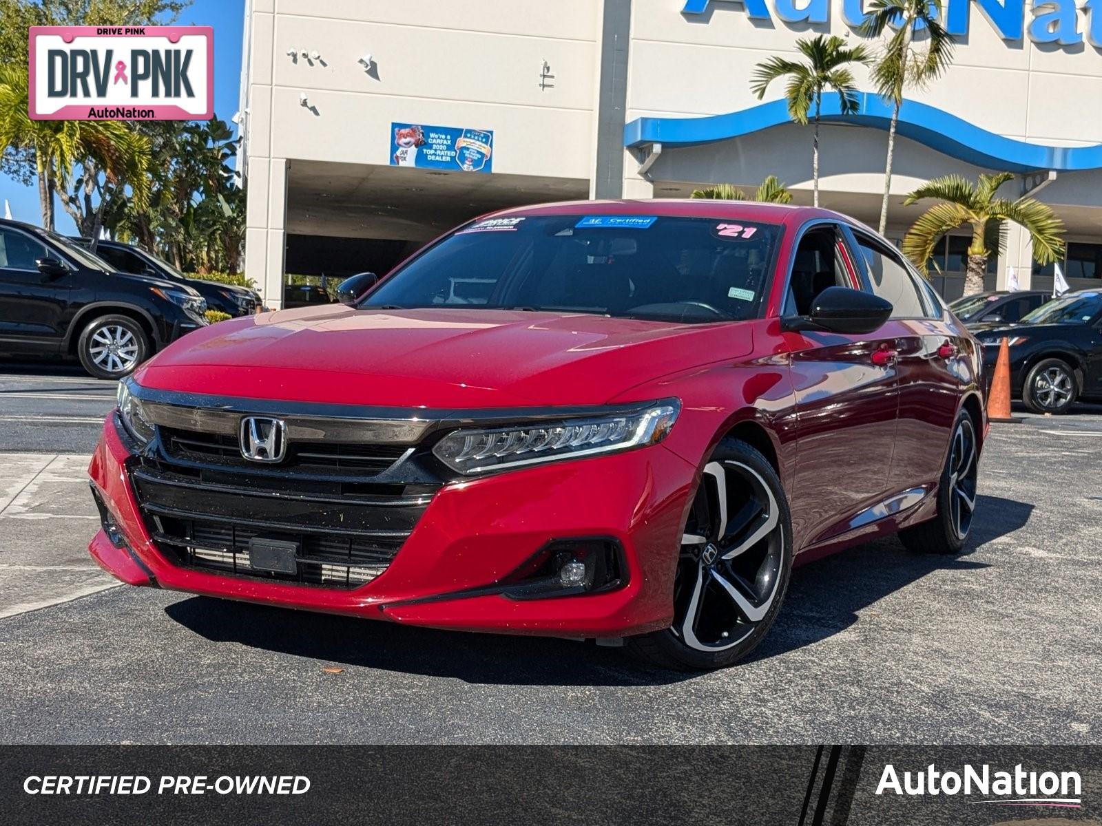 2021 Honda Accord Sedan Vehicle Photo in Miami, FL 33015