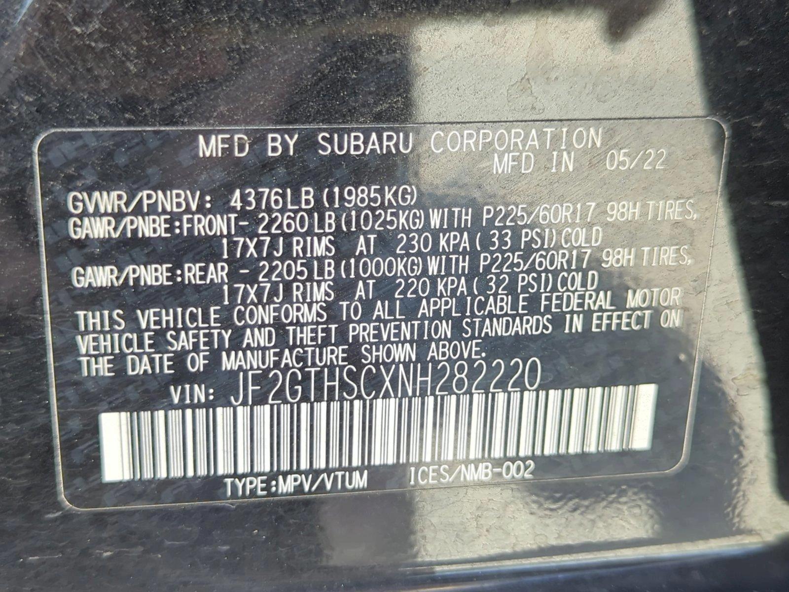 2022 Subaru Crosstrek Vehicle Photo in Ft. Myers, FL 33907