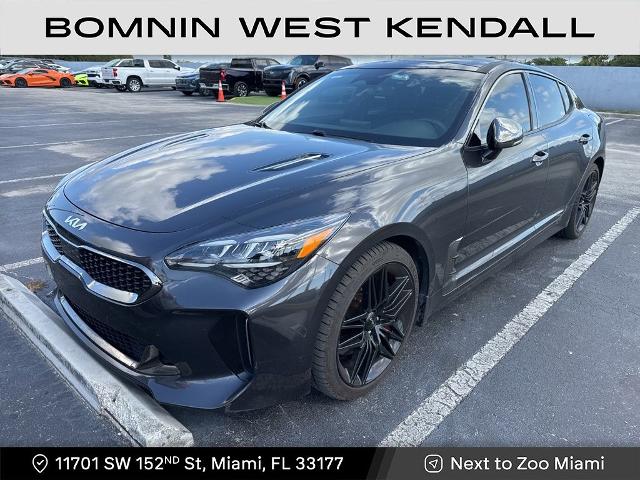 Used 2022 Kia Stinger GT1 with VIN KNAE45LC4N6099310 for sale in Miami, FL