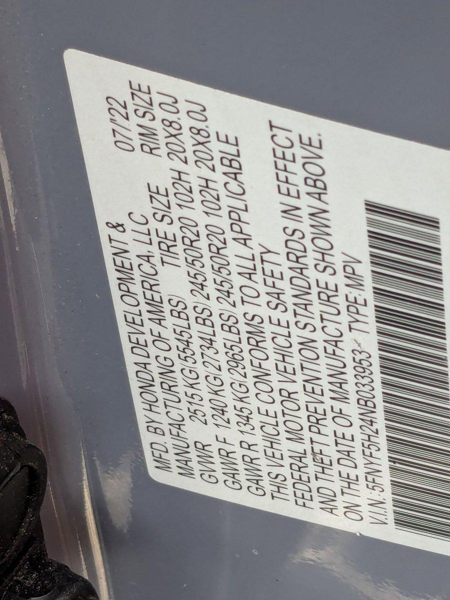 2022 Honda Pilot Vehicle Photo in Miami, FL 33015