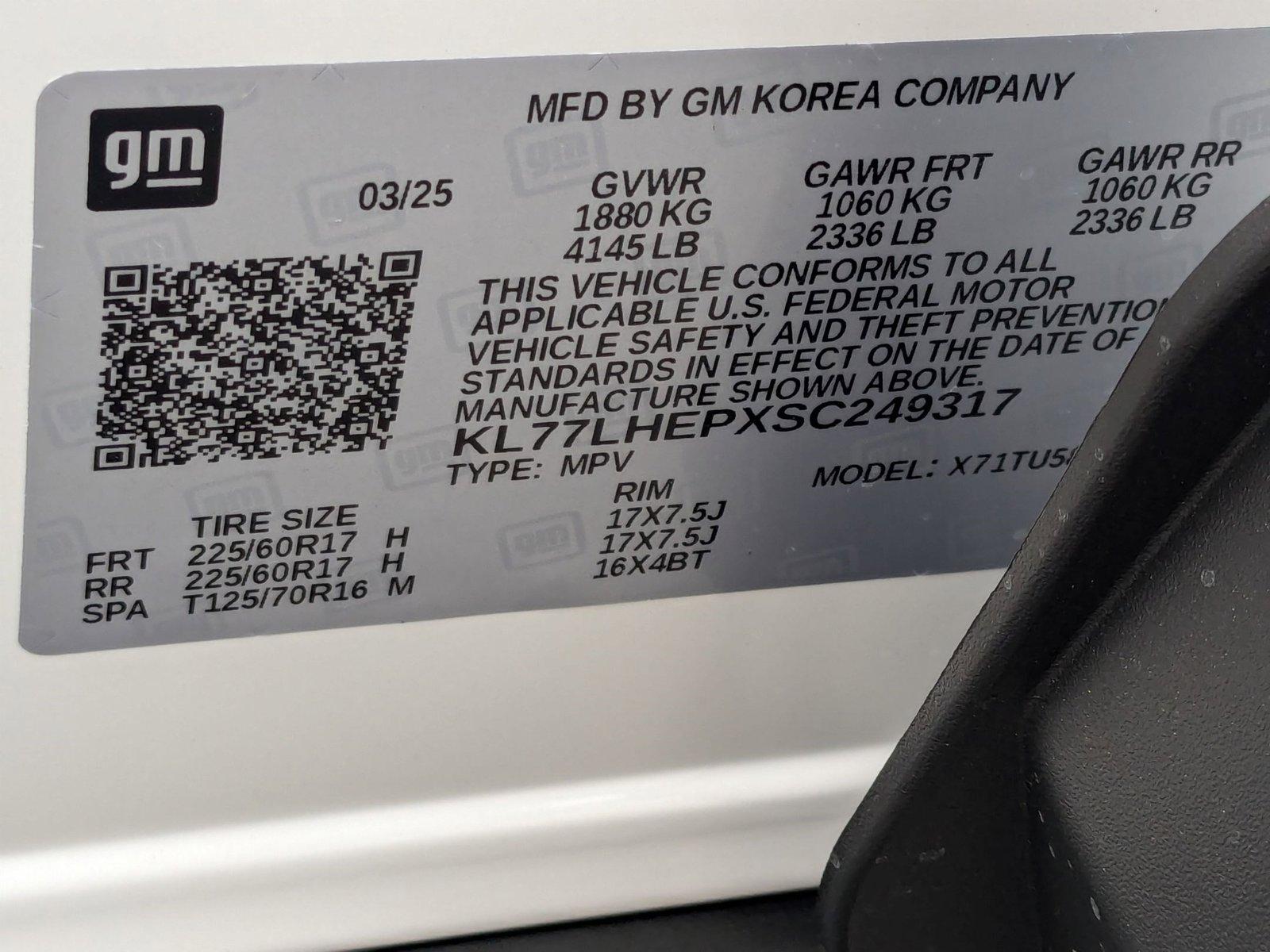2025 Chevrolet Trax Vehicle Photo in MIAMI, FL 33172-3015