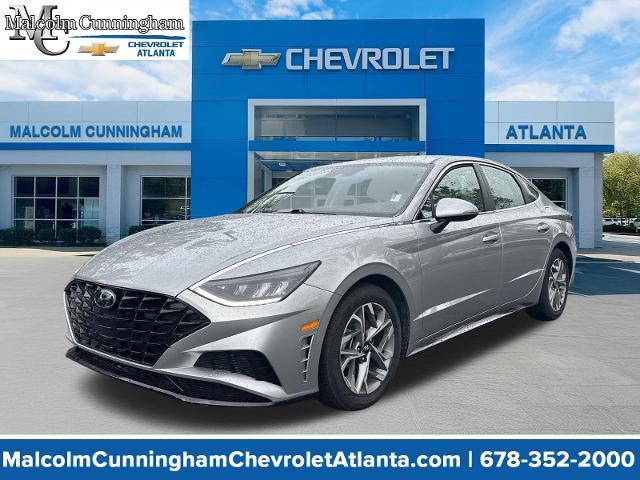 Silver 2020 Hyundai Sonata SEL FWD Sedan Front-Wheel Drive Automatic