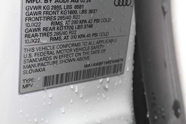 2024 Audi SQ8 Vehicle Photo in HOUSTON, TX 77090