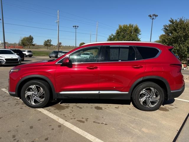 Certified 2022 Hyundai Santa Fe SEL with VIN 5NMS24AJ3NH407755 for sale in Wichita, KS