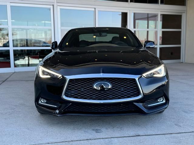 Certified 2022 INFINITI Q60 Coupe LUXE with VIN JN1EV7KK4NM600585 for sale in Grapevine, TX