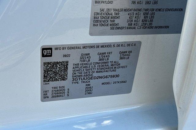 2022 GMC Sierra 1500 Vehicle Photo in BOISE, ID 83705-3761