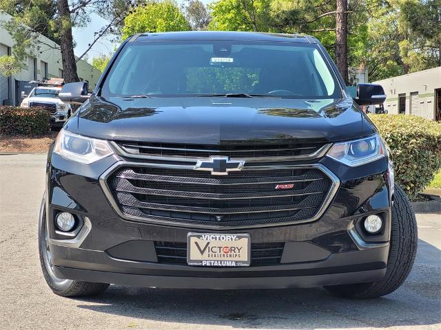 Used 2021 Chevrolet Traverse RS with VIN 1GNEVJKWXMJ177418 for sale in Petaluma, CA