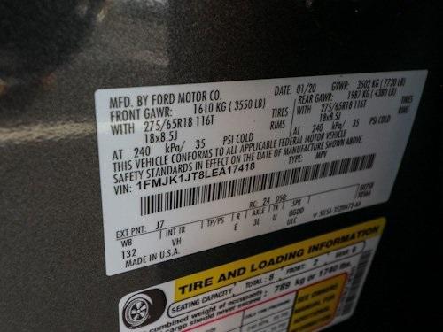 2020 Ford Expedition Max Vehicle Photo in HOMOSASSA, FL 34448-1461