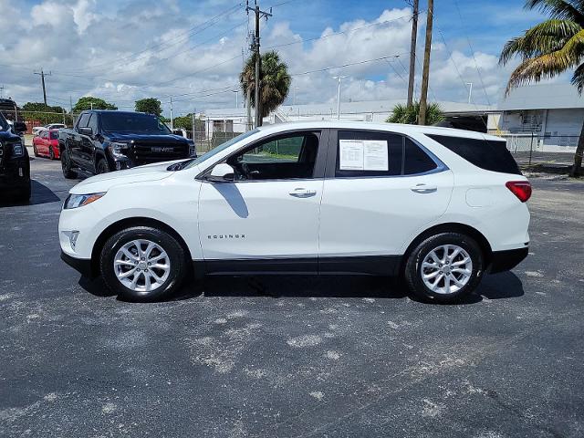 Certified 2021 Chevrolet Equinox LT with VIN 3GNAXKEV4MS171940 for sale in Lighthouse Point, FL