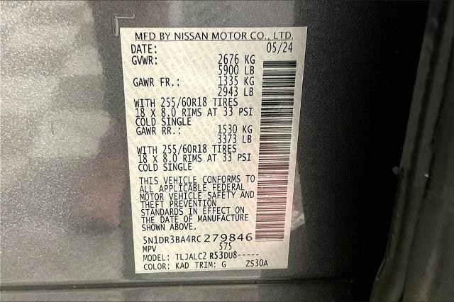 2024 Nissan Pathfinder Vehicle Photo in Tulsa, OK 74129
