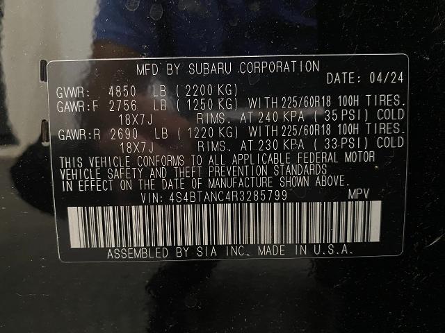 2024 Subaru Outback Vehicle Photo in Appleton, WI 54913
