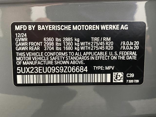 2025 BMW X5 xDrive40i Vehicle Photo in Appleton, WI 54913