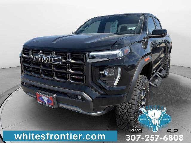 Onyx Black 2026 GMC Canyon AT4X Crew Cab 4WD Pickup Truck Four-Wheel Drive 8-Speed Automatic